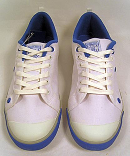 'Preppy Blue' -Retro Indie Trainers by NANNY STATE